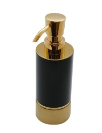 Brass Дозатор для жидкого мыла 20006 001006 GL-AL6 глянцевое золото/чёрный