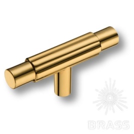 Brass Ручка кнопка 15.299.00 глянцевое золото