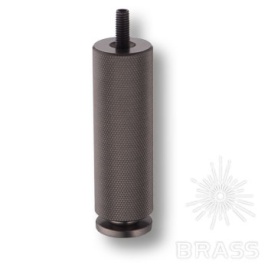 Brass Опора мебельная FL1010 0100 BBN-BBN  чёрный матовый никель 100 мм
