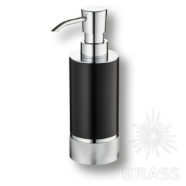 Brass Дозатор для жидкого мыла 20006 001006 CR-AL6 глянцевый хром/черный