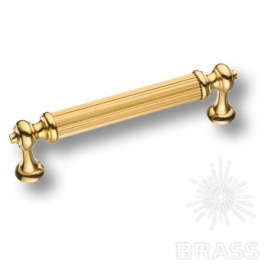 Brass Ручка скоба 2512-003-96 латунь глянцевое золото 96 мм