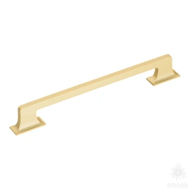 Brass Ручка скоба 967192 PC35 матовое золото 192 мм