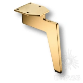 Brass Опора мебельная ESL 449-170 Gold глянцевое золото 170 мм