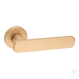 Brass Ручка дверная HA196RO12 ELX5 KAPPA брашированная латунь
