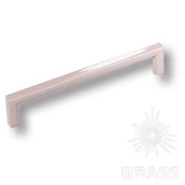 Brass Ручка скоба 6765-581 PINK BRIGHT глянцевый розовый 128 мм