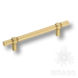 Brass Ручка скоба 6863-020 матовая латунь 96 мм