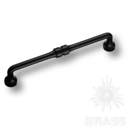 Brass Ручка скоба 551-160-Matt Black матовый черный 160 мм