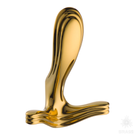 Brass Крючок мебельный трёхрожковый 2035 0086 GL глянцевое золото