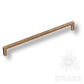 Brass Ручка скоба 6763-831 старая бронза 192 мм
