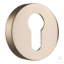 Brass Накладка с цилиндрическим отверстием для ключа RO12Y NB ROSET никель