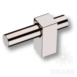 Brass Ручка кнопка 8954 0008 PN-PN глянцевый никель