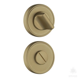 Brass Накладка с поворотной кнопкой RO14W6 GB ROSET матовая латунь