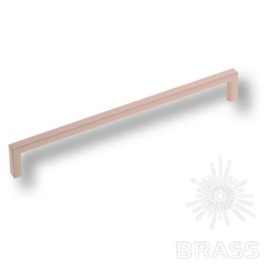 Brass Ручка скоба 6763-681 PINK матовый розовый 192 мм