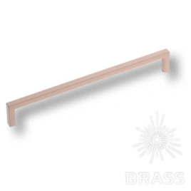 Brass Ручка скоба 6763-681 PINK матовый розовый 192 мм