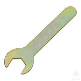 Brass 12.06.150-2 Гаечный ключ М8 (13 мм), сталь, желтый цинк