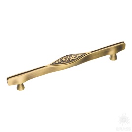 Brass Ручка скоба 25104-013-160 состаренная латунь 160 мм