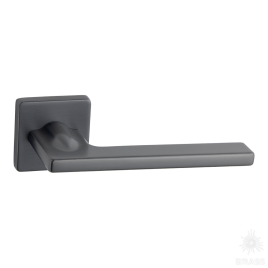Brass Ручка дверная HA251RO11 BBN PAN черный матовый никель