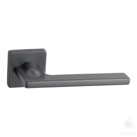 Brass Ручка дверная HA251RO11 BBN PAN черный матовый никель