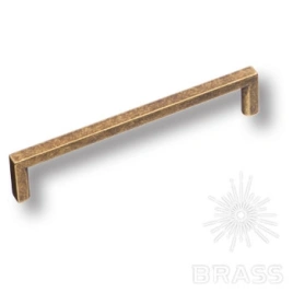 Brass Ручка скоба 6765-831 старая бронза 128 мм