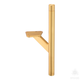 Brass Опора мебельная 2460 140-260 Gold Varak матовое золото 140-260 мм