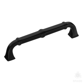 Brass Ручка скоба 4224 0128 AL6 черный 128 мм
