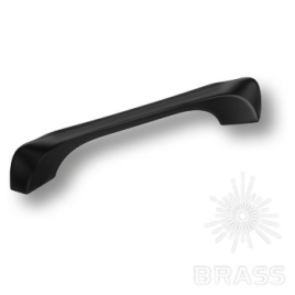 Brass Ручка скоба 303-160-Matt Black чёрный 128-160 мм