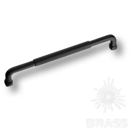 Brass Ручка скоба 552-192-Matt Black матовый черный 192 мм