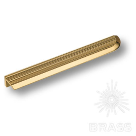 Brass Ручка скоба 9066R 0224 GL глянцевое золото 224 мм