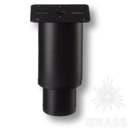 Brass Опора мебельная телескопическая KAX-0042-0100-B13 черный 100мм