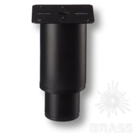 Brass Опора мебельная телескопическая KAX-0042-0100-B13 черный 100мм
