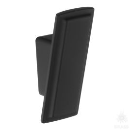 Brass Крючок мебельный однорожковый 7104 010MP24 чёрный