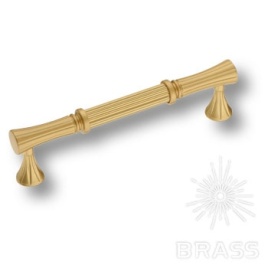 Brass Ручка скоба 2202-61-128-053 матовое золото 128 мм