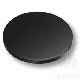 Brass Ручка кнопка 7207 0090 AL6-AL6 чёрный 32 мм