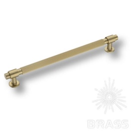 Brass Ручка рейлинг 9380 0224 GB-GB матовая латунь 224 мм