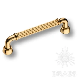 Brass Ручка скоба 1116 128MP11 глянцевое золото 128 мм