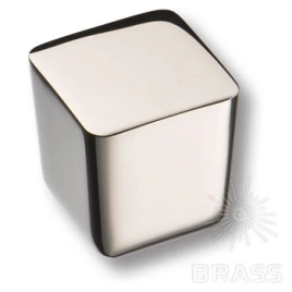 Brass Ручка кнопка 8151-400 глянцевый хром