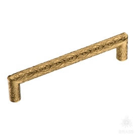 Brass Ручка скоба 2502-007-128 сатинированное золото