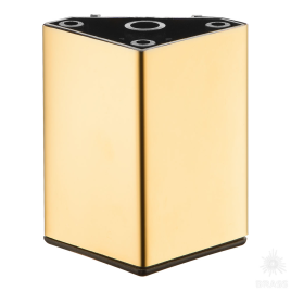 Brass Опора мебельная KBA-9008-0080-I01 глянцевое золото 80 мм