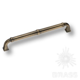 Brass Ручка скоба 4224 0192 ABM состаренная латунь 192 мм