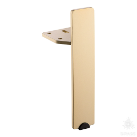 Brass Опора мебельная резная KAX-0809-0150-C25 матовое золото