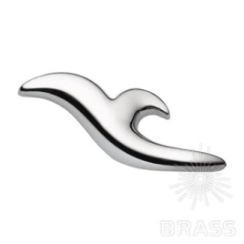 Brass Ручка кнопка 313032MP02R глянцевый хром