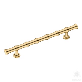 Brass Ручка скоба 9244 0160 GL-GL глянцевое золото 160 мм