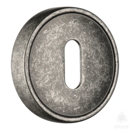Brass Накладка с овальным отверстием для ключа RO14N OSM ROSET старое серебро