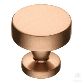 Brass Ручка кнопка 30-Light Bronze светлая медь
