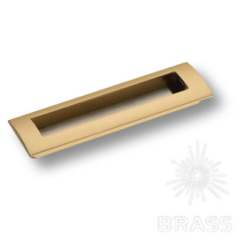 Brass Ручка врезная 910-160-Champagne Gold матовая латунь 160 мм