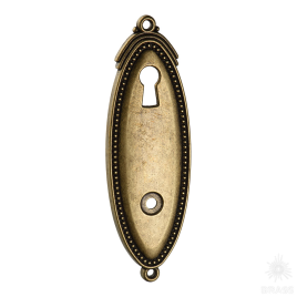 Brass Подложка для мебельных ручек с ключевиной 3771.PL.103.B.002 старая бронза