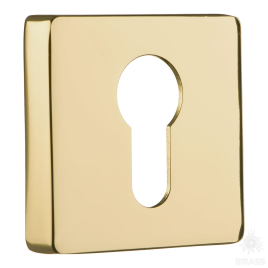 Brass Накладка с цилиндрическим отверстием для ключа RO11Y GL ROSET глянцевое золото