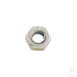 BRASS 12.12.016-2 Шестигранная гайка М8, сталь, цвет жёлтый цинк