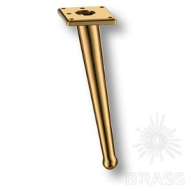 Brass Опора мебельная 1180 0200 Gold BONE глянцевое золото 200 мм