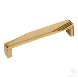 Brass Ручка скоба 2549-011-128 сатинированная латунь